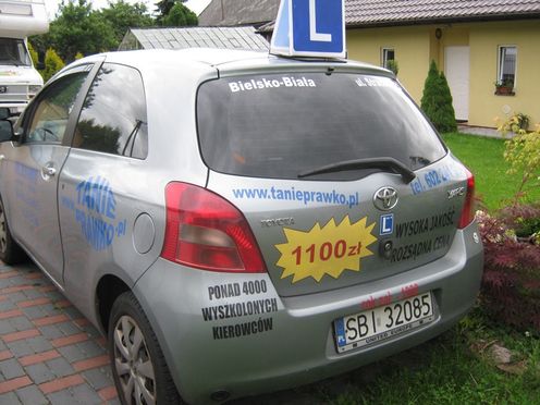 Bielsko-Biała, kurs prawa jazdy - samochody Toyota Yaris