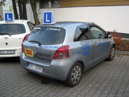 Bielsko-Biała, kurs prawa jazdy - samochody Toyota Yaris